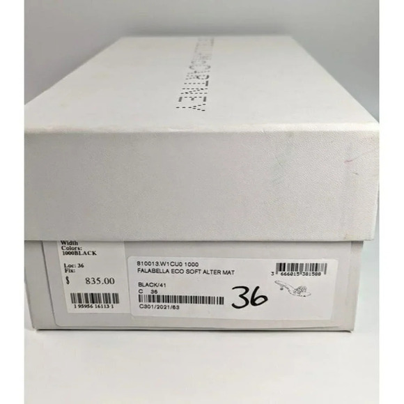 Stella McCartney Falabella Women's Chain Mules Sandals Black Size 36 (MSRP $835) - Picture 12 of 12